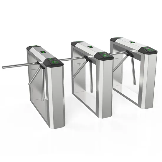 EU Standard Access Control System Turnstile Ai Face Recognition Tripod Turnstile Gate