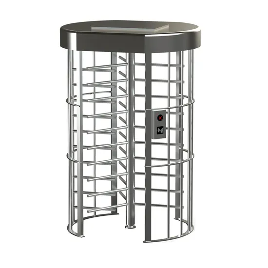 Single 600mm Width Lane TCP Access Control Full Height Turnstile Entrance Barrier 