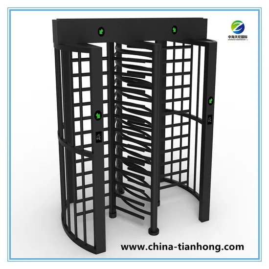 2024 China Whole Sale Stainless Steel Electrical Full Height Turnstile Gate 