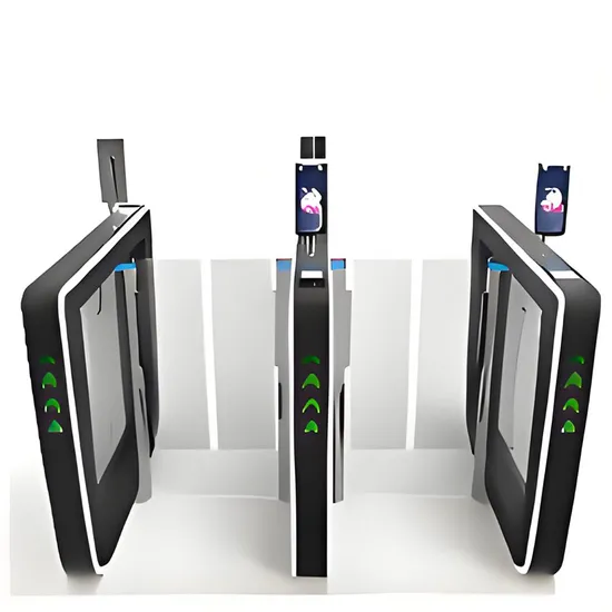 900mm Width Automatic LED High Safety Access Control Speed Swing Gate Turnstile 