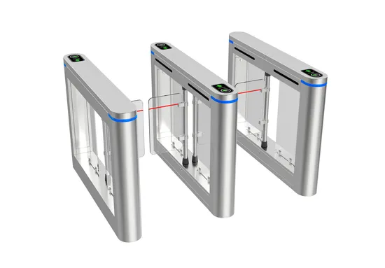 Automatic Access Control Speed Swing Gate Turnstile Brushless Motor IC/ID Card Reader Face Read Swing Barrier 