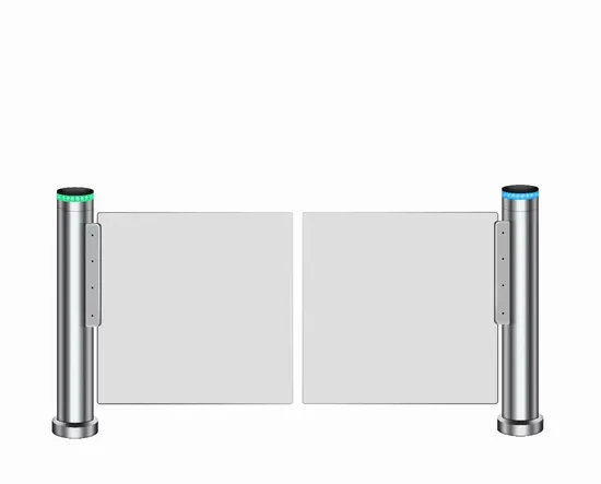 Small Space Pedestrian Motorized Swing Slim Speed Gate Turnstile 
